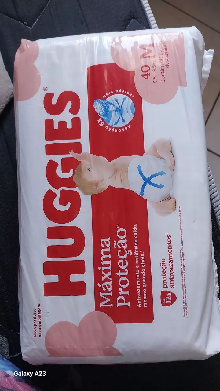Fraldas lacradas !!! Tamanho M - Foto 3