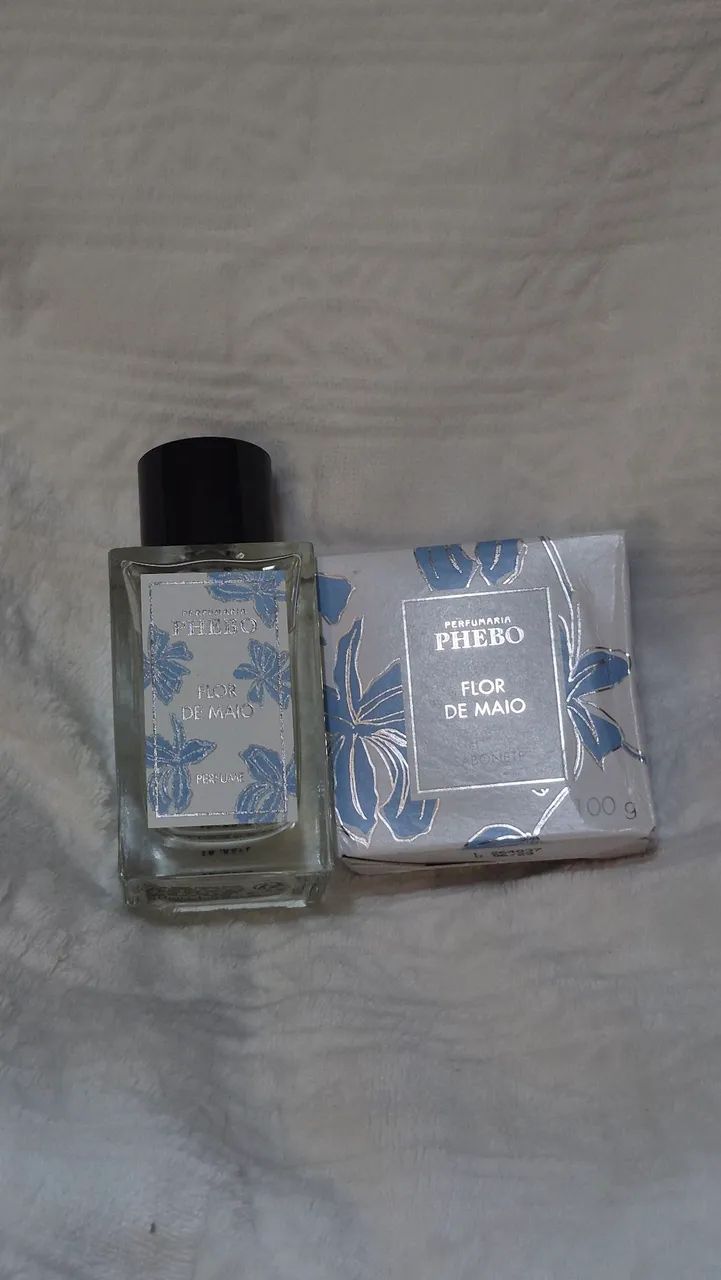 Perfume e sabonete Flor de Maio Phebo