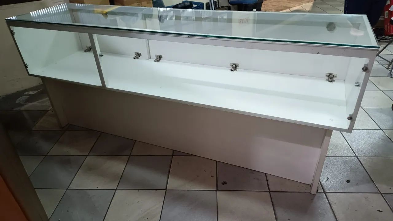 Balcão vitrine Branco  - Foto 3