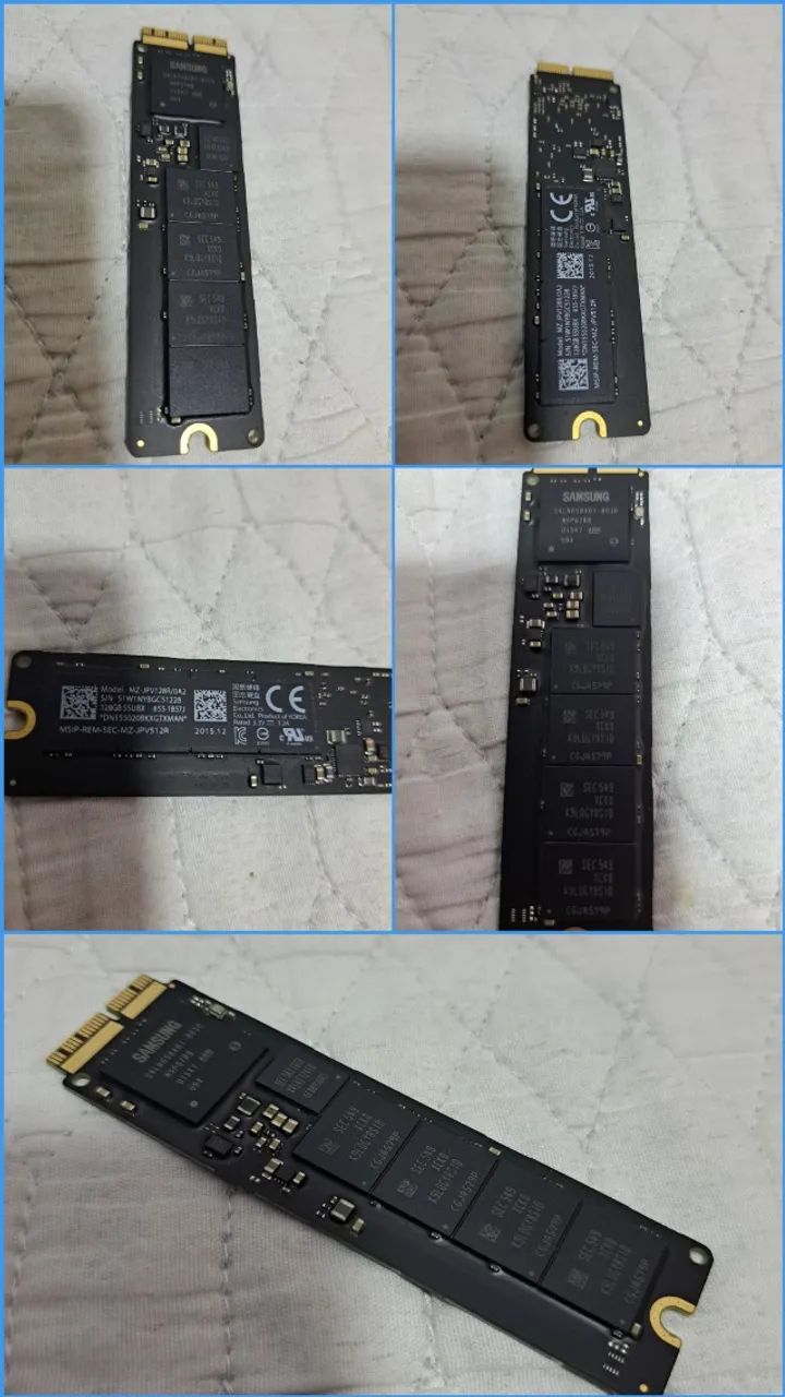 Ssd Apple 128gb Mz-jpv128s/0a2 Para Macbook E Imac Original (USADO) - Foto 2