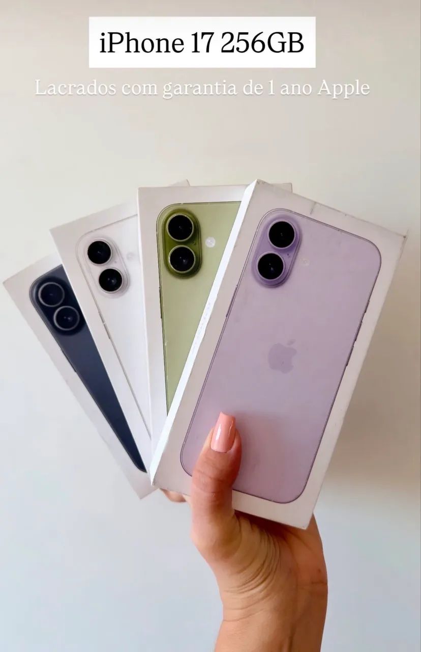 iPhone 17 256gb novo lacrado - Celulares e Smartphones - Kobrasol