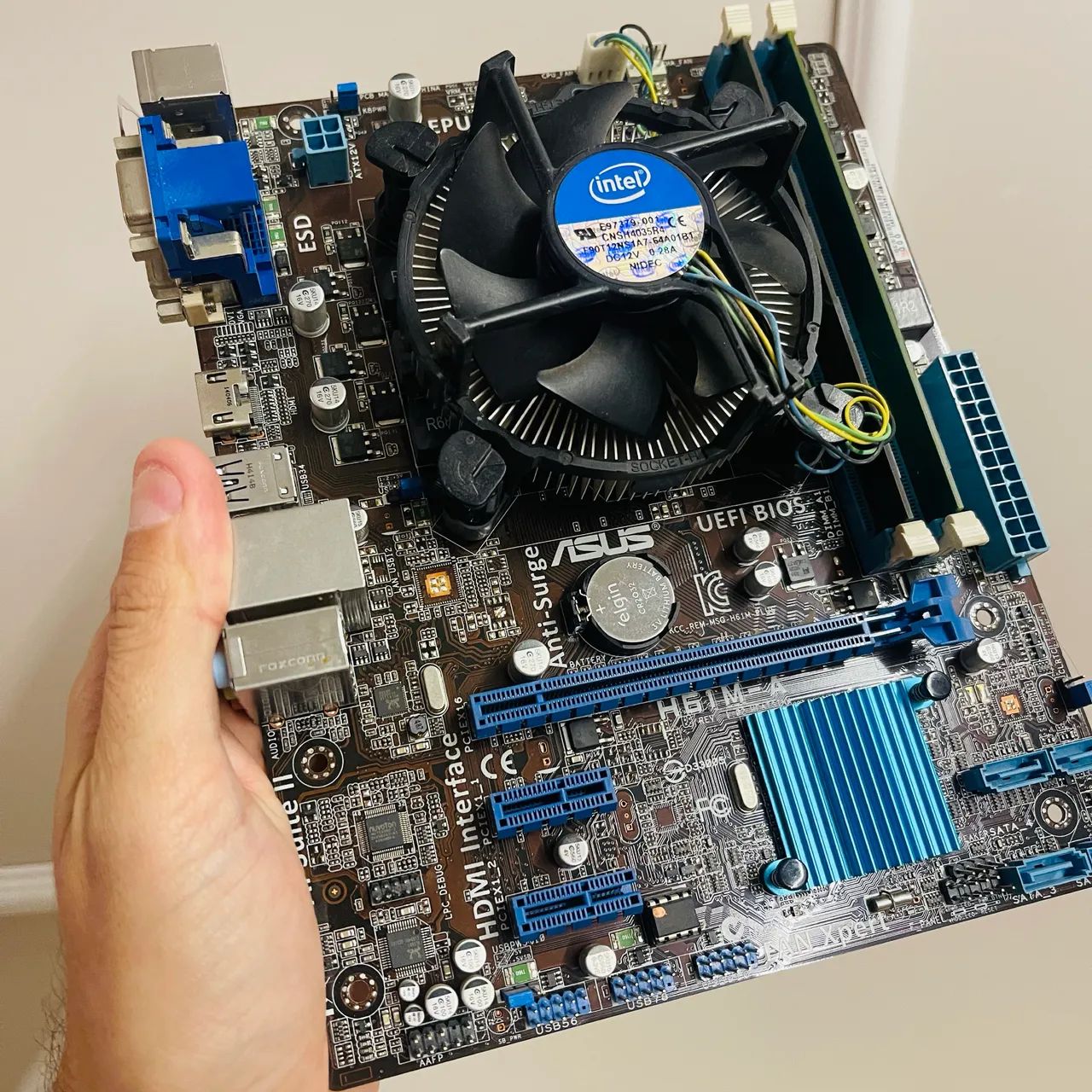Placa-mãe + Processador i3 + 8gb ram - Foto 2