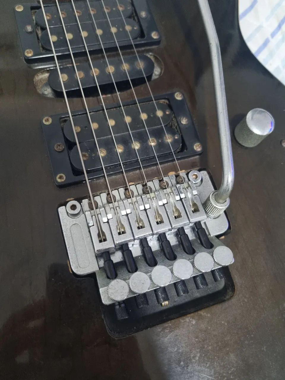 Guitarra memphis by tagima, com floyd Rose.  - Foto 5