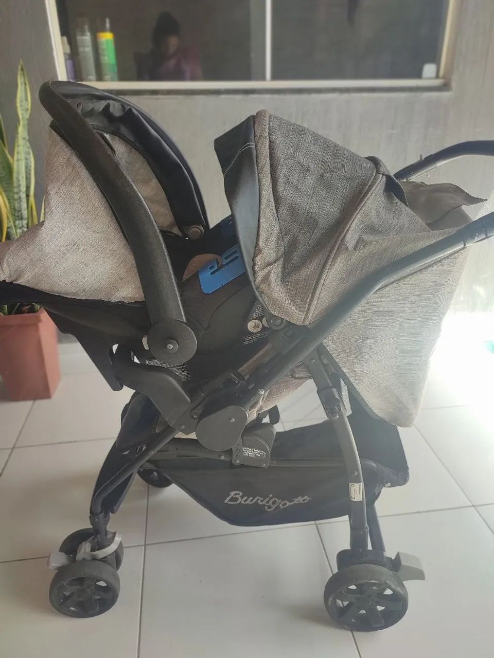 Carrinho e bebe conforto Burigotto  - Foto 2