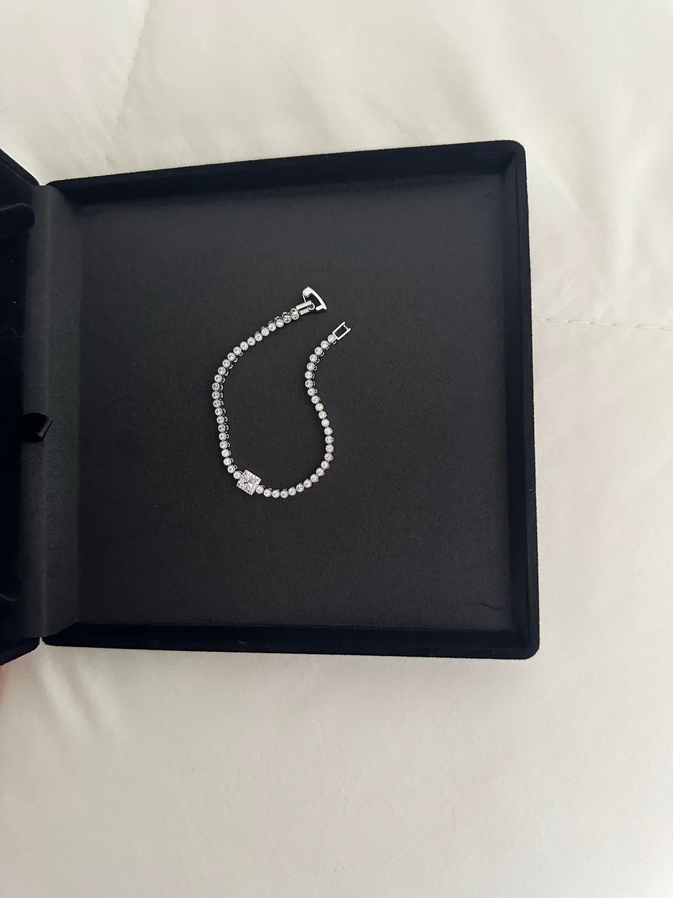 Pulseira Riviera Moissanite com Zircônia 18 cm - Foto 3
