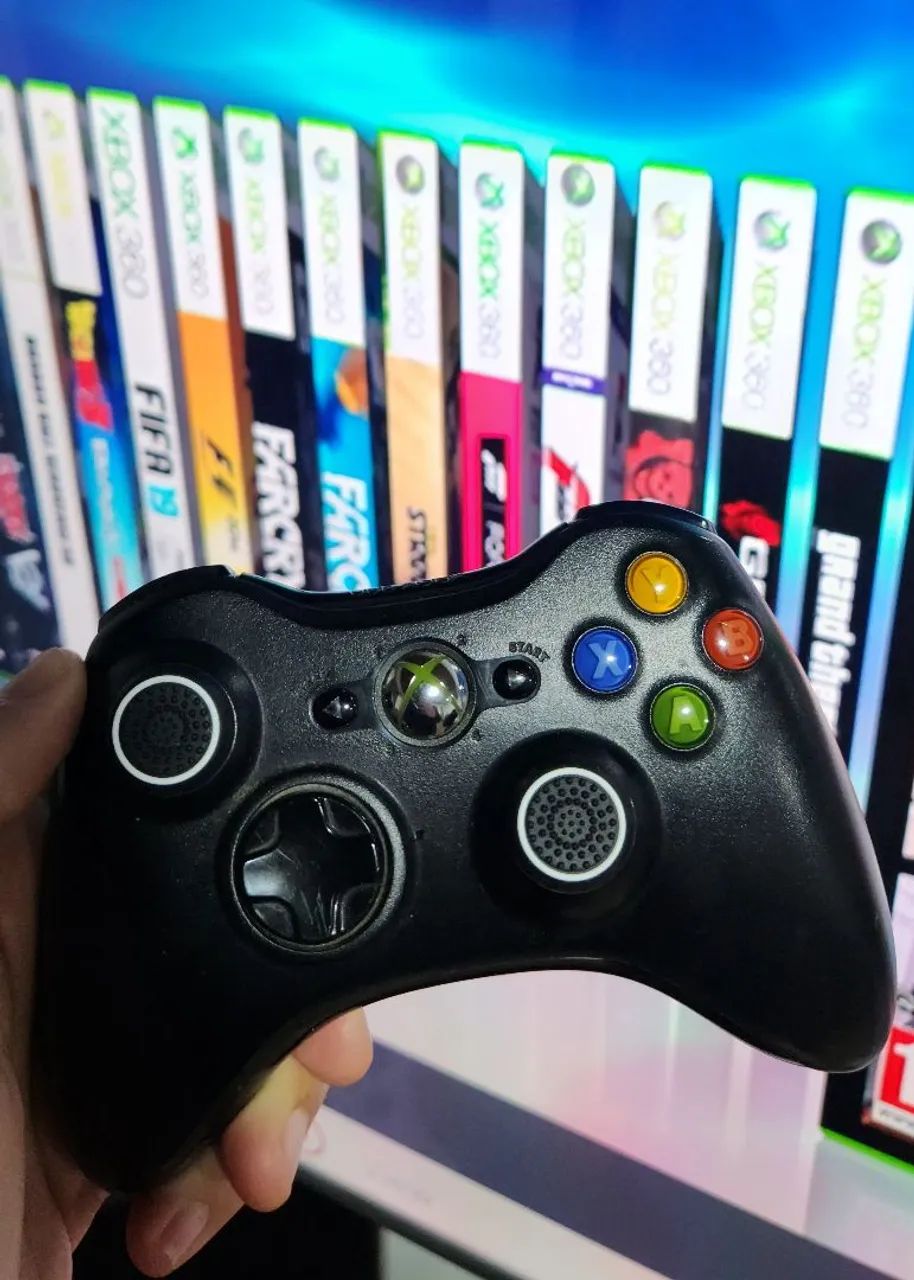 Xbox 360 Superslim Completo + HD de Jogos - Foto 3