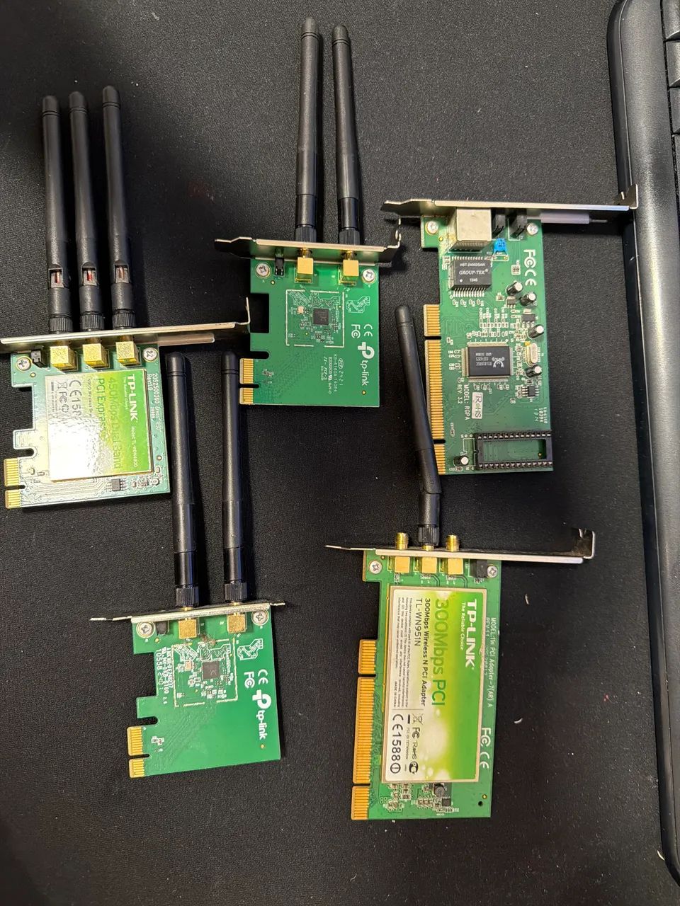 Placa de rede Wi-Fi PCI e PCI Express 300 e 450