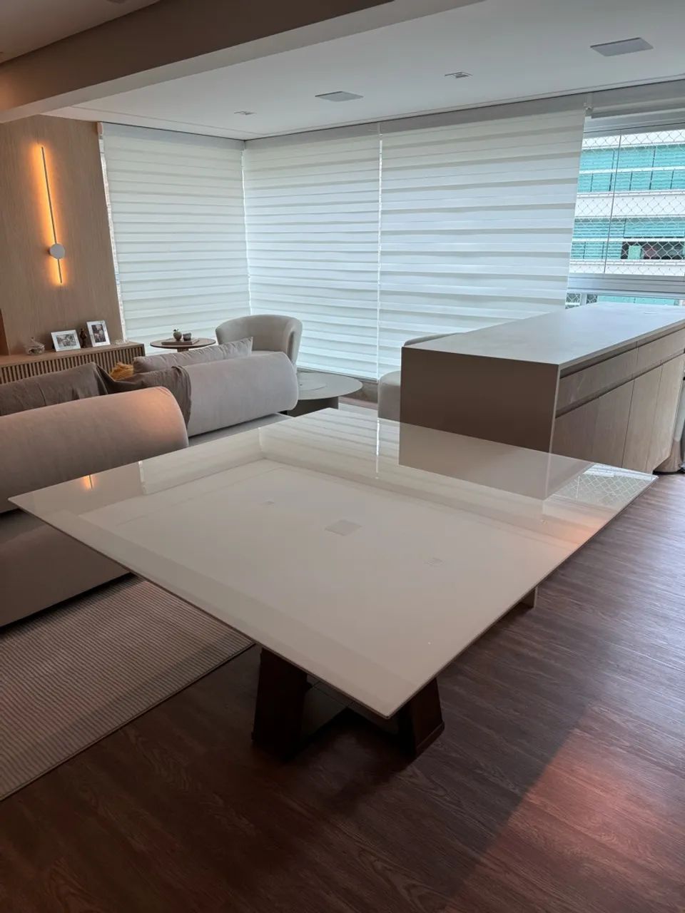Mesa quadrada de 1,40m x 1,40m - Foto 4