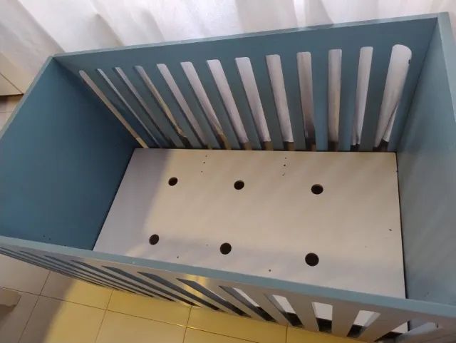 Berço infantil Timber com colchão  - Foto 4