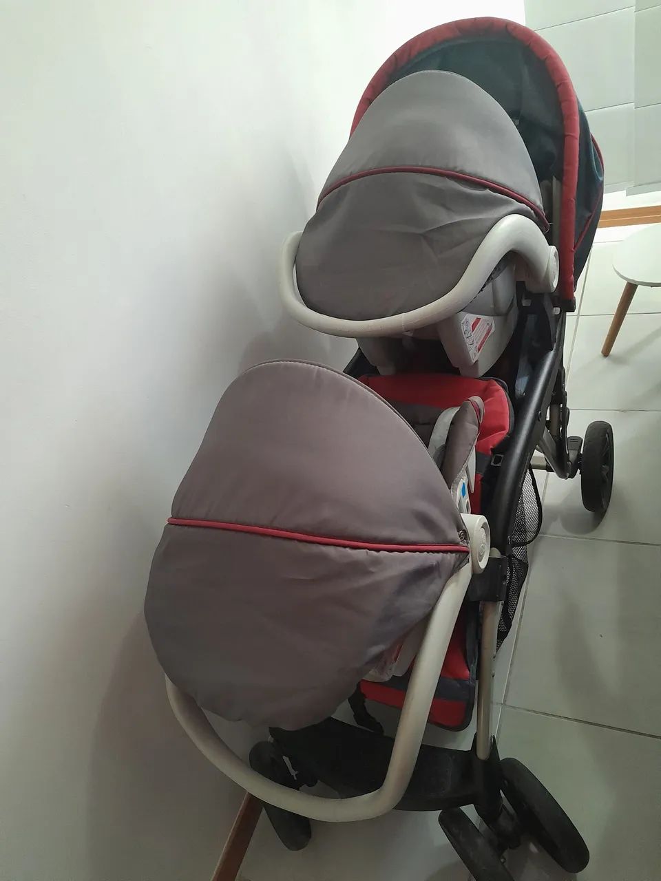 Carrinho gêmeos trenzinho Galzerano  - Foto 2