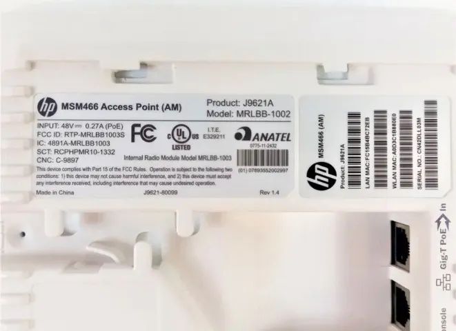 Access Point Hp Msm466 Hp J9621a - Foto 3