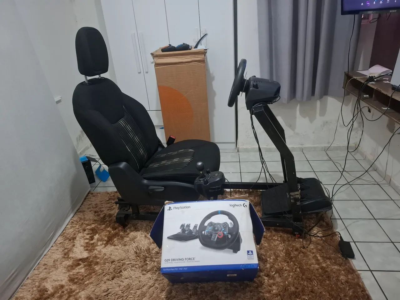 PS5 COM COCKPIT COMPLETO - Foto 4