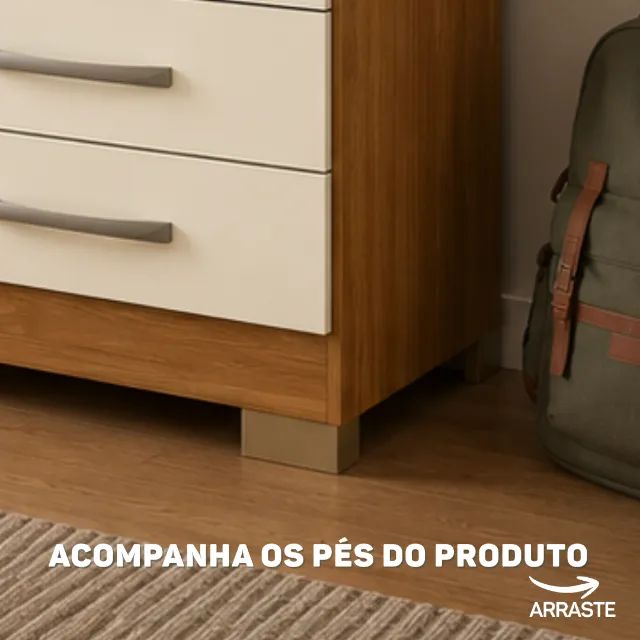 Guarda Roupa 4 Portas Para Solteiro - Foto 5