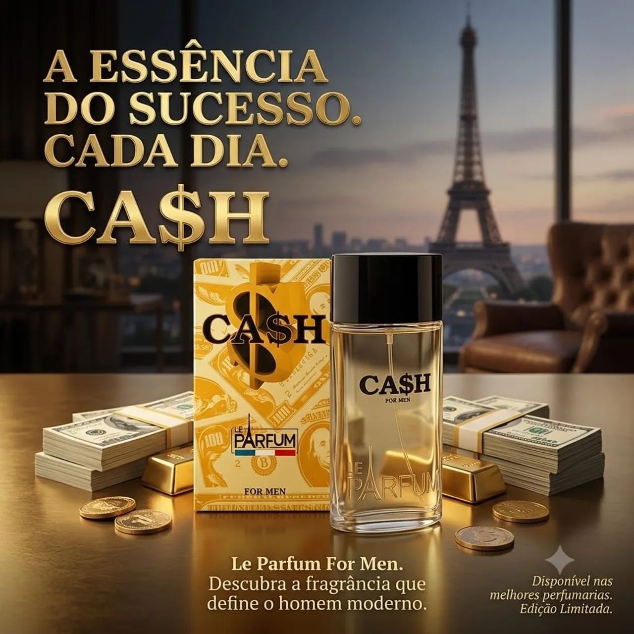 Perfume masculino premium parfum 