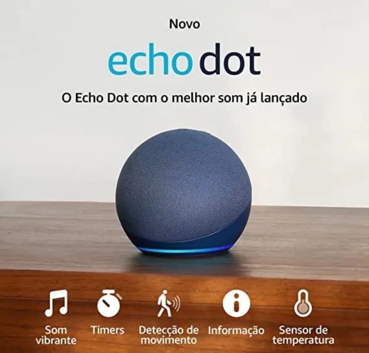 Amazon Alexa Echo Dot 5  Geração - LACRADA  - Foto 2