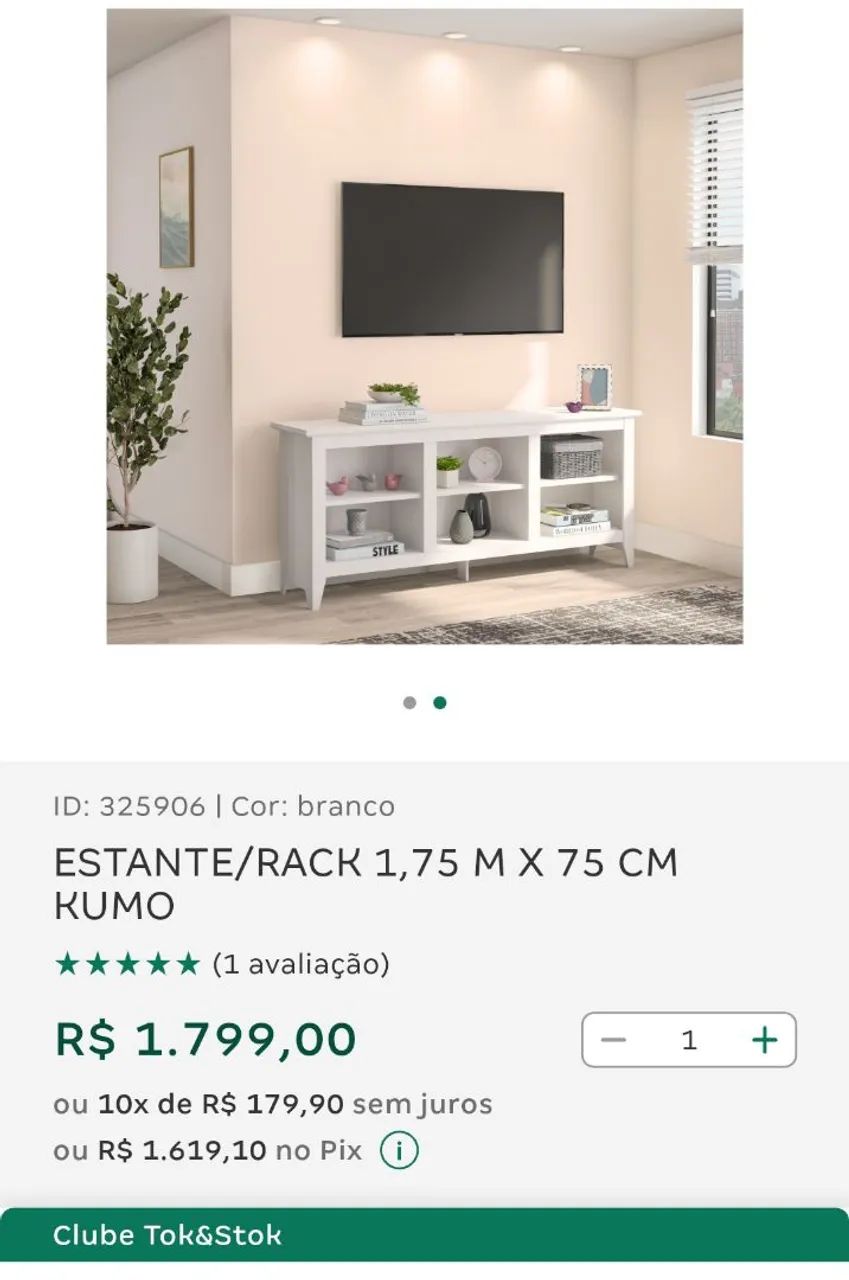 Estante/ Rack Tok Stok  - Foto 5