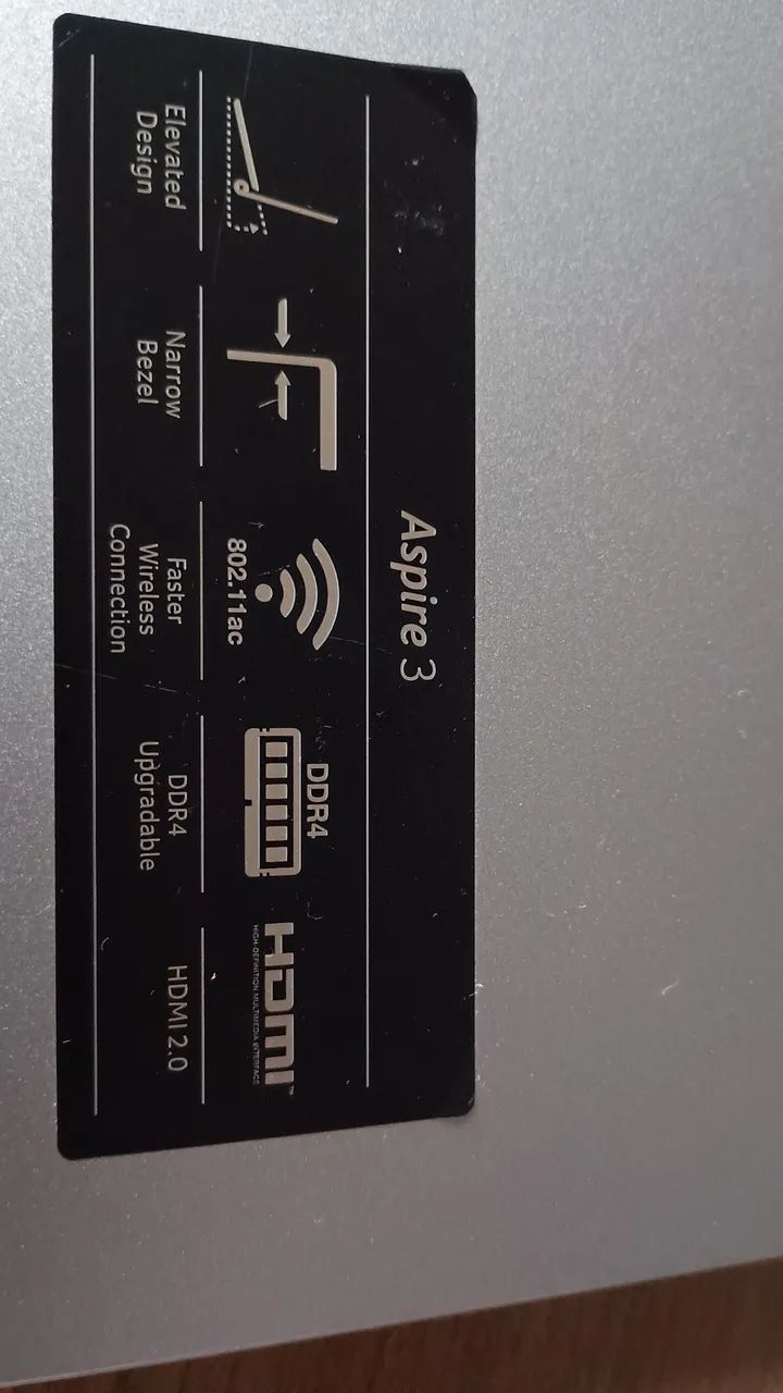 Notebook Acer i3 11th 08gb ddr4 SSD 255nvme - Foto 2