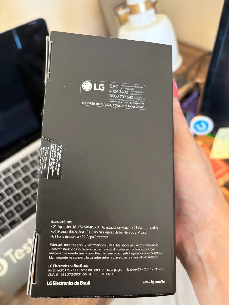 Celular smartphone LG L62+ plus novo lacrado  - Foto 2