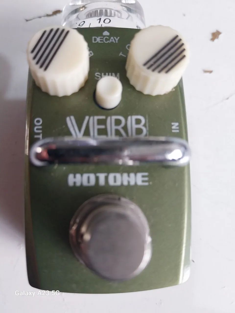 Mini pedal hotone verb reverb