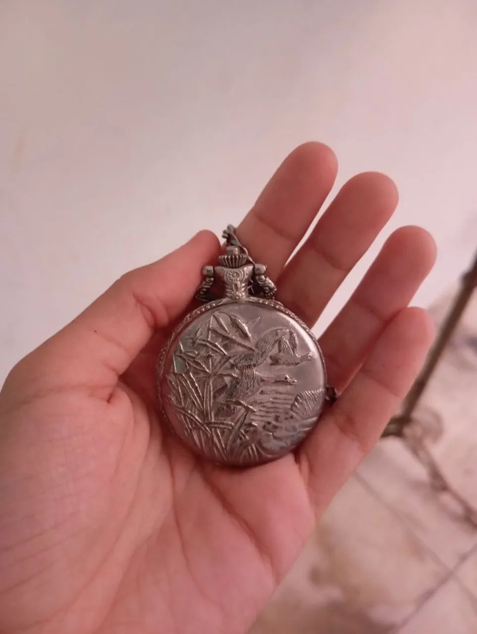 RELÓGIO RARO DE BOLSO, VINTAGE - Foto 5