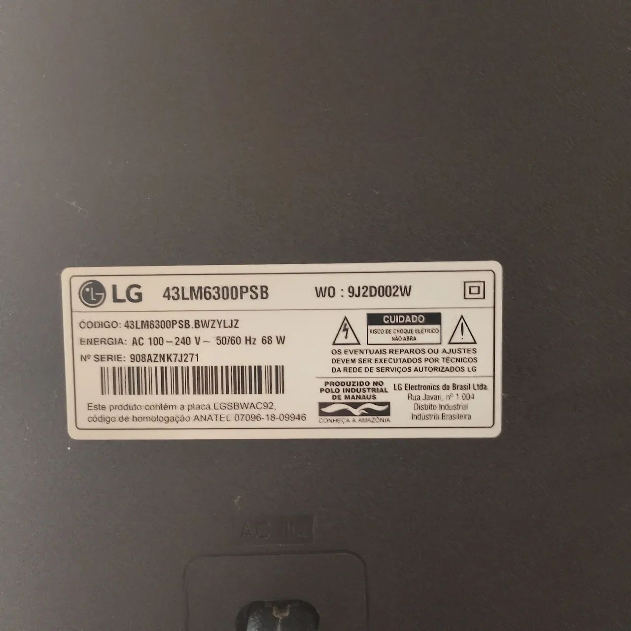 Smart TV 43` LG Full HD  - Foto 2