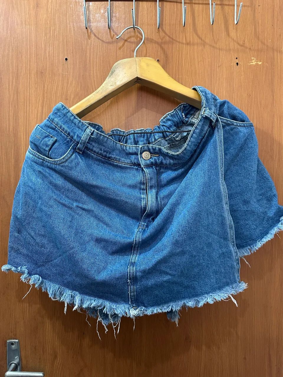 Short saia jeans Sawary - Foto 3