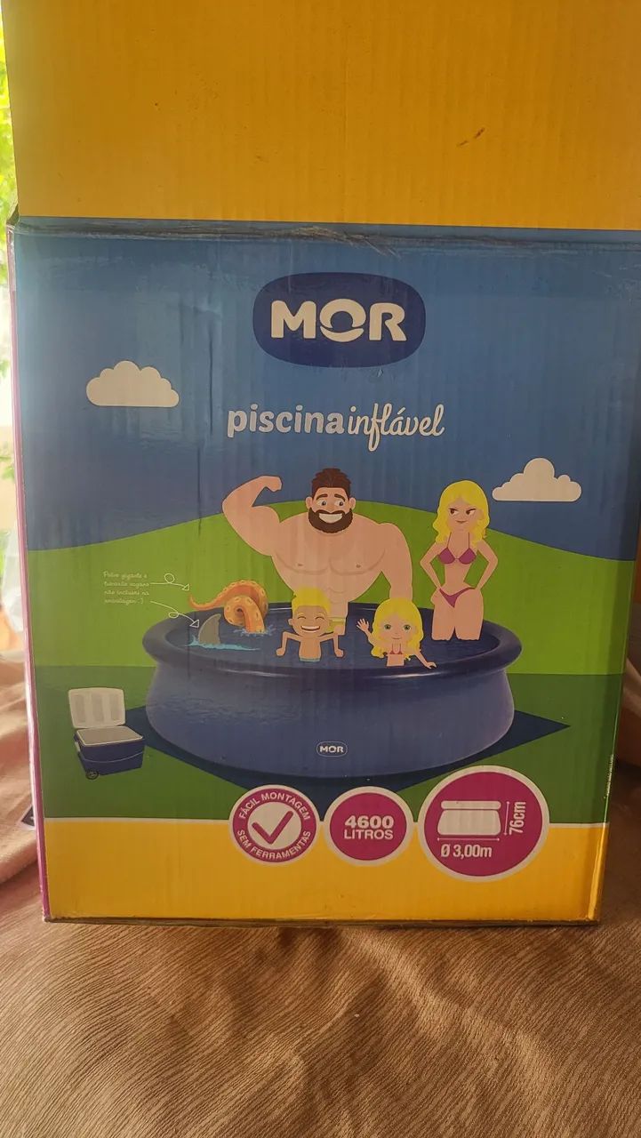 Piscina inflável 