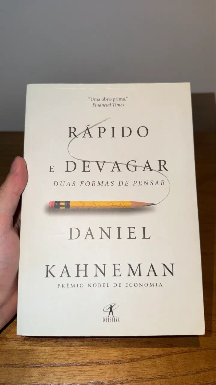 Livro Rápido e Devagar 