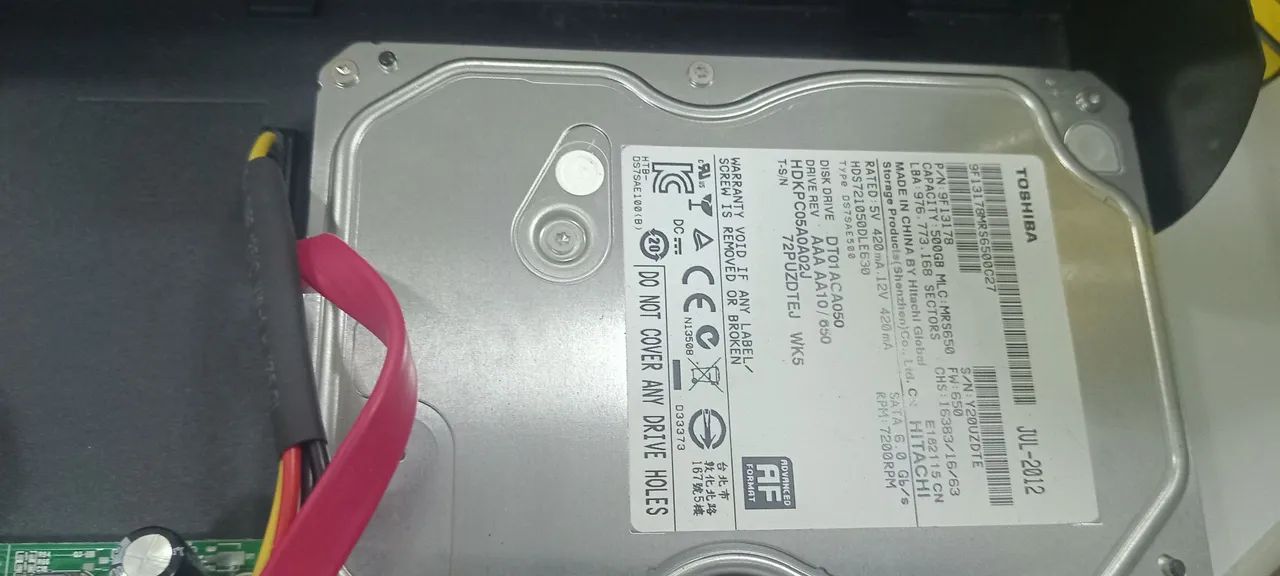 Gravador /DVR _ H 264_ 8 canais + HD  1terabyte - Foto 4
