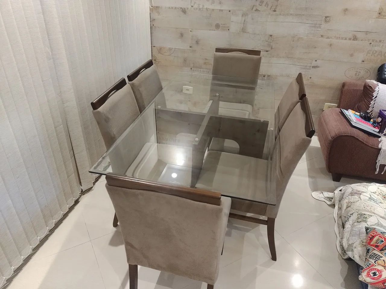 Mesa de jantar  com 6 cadeiras  !!!  - Foto 4