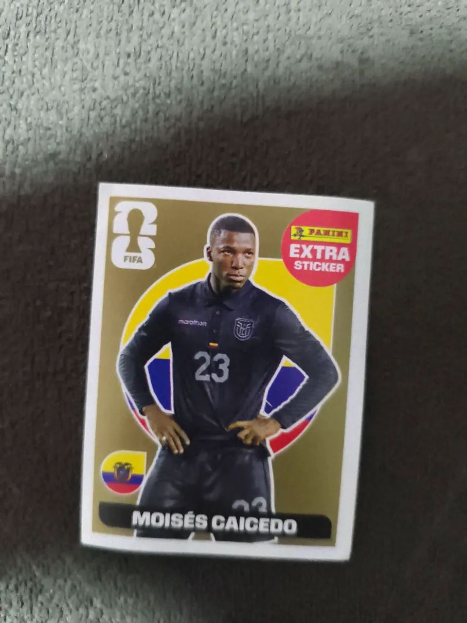 Figurinha da copa do mundo 2026