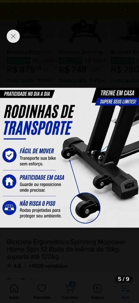 Bicicleta ergometrica - Foto 4