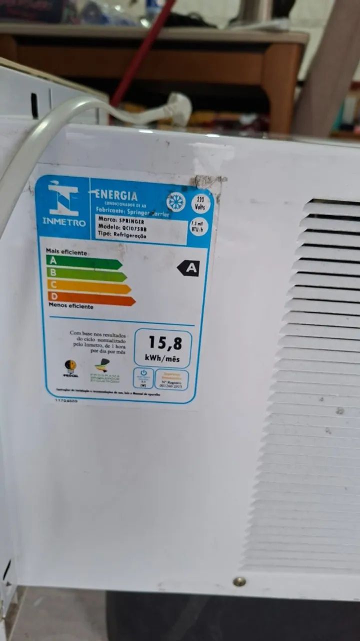 Ar Condicionado Springer Midea 7500 BTU - Foto 2