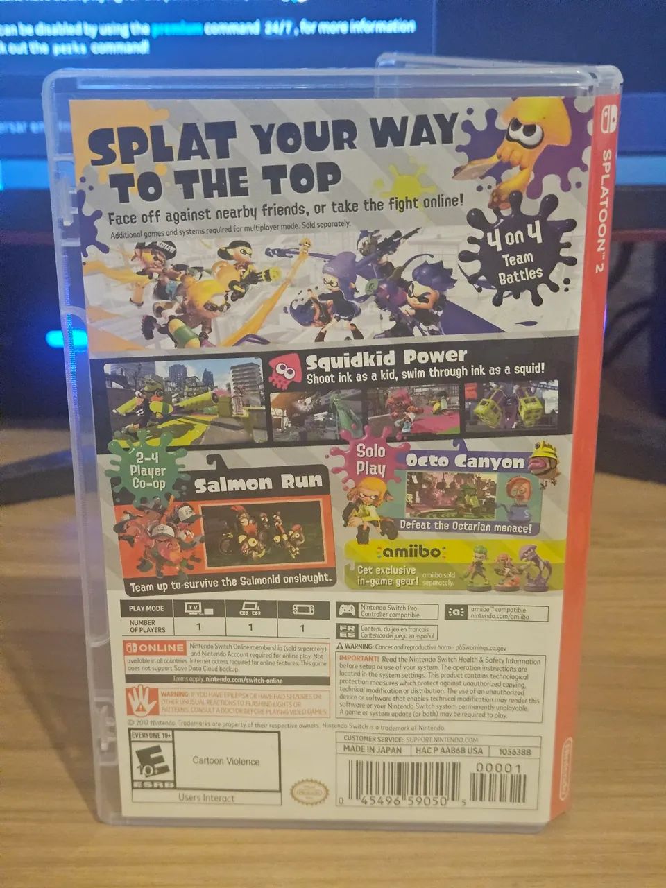 JOGO SPLATOON 2 NINTENDO SWITCH - Foto 2