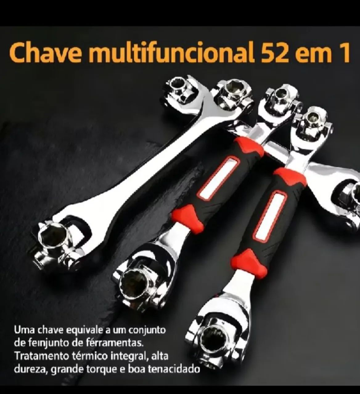 Chave multifuncional 48 em 1 versátil universal resistente  - Foto 3