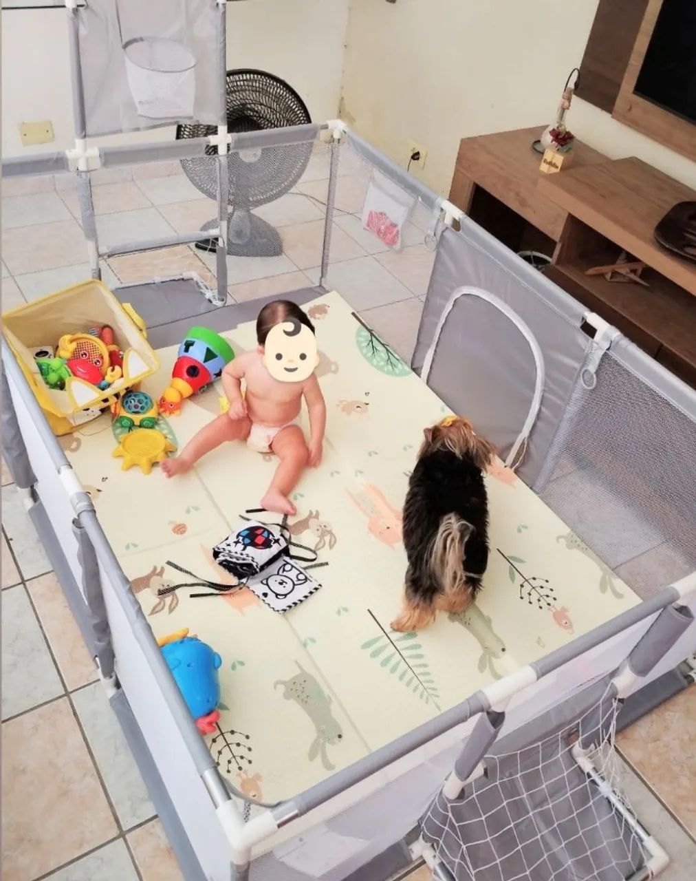 Cercadinho grande para bebê - Foto 2