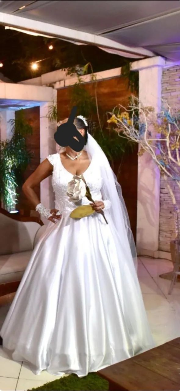 Vestido de noiva completo  - Foto 4