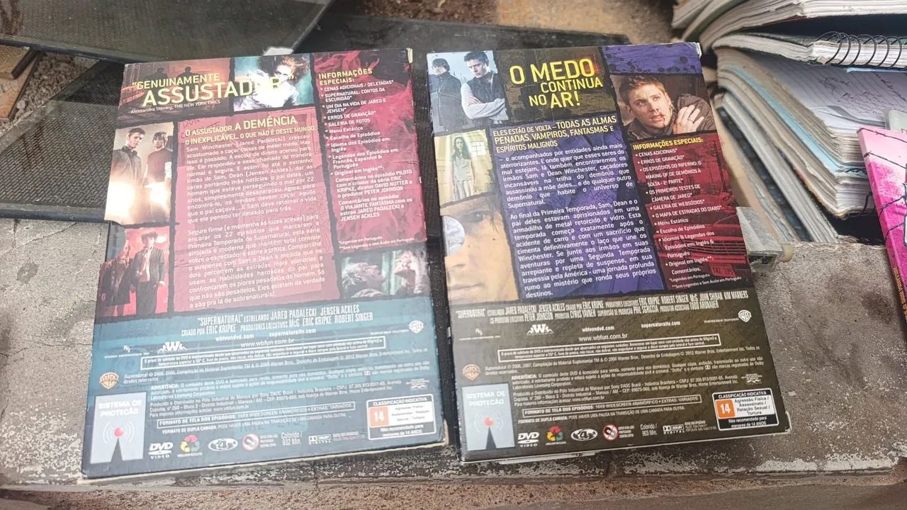 Supernatural DVD temporada 1 e 2, completa box - Foto 2