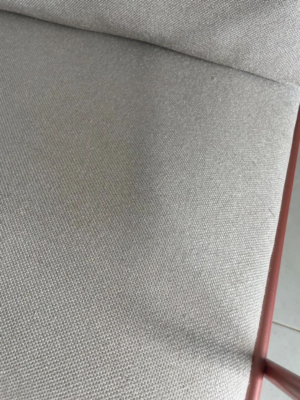 2 Poltronas linho e base metal - Foto 3