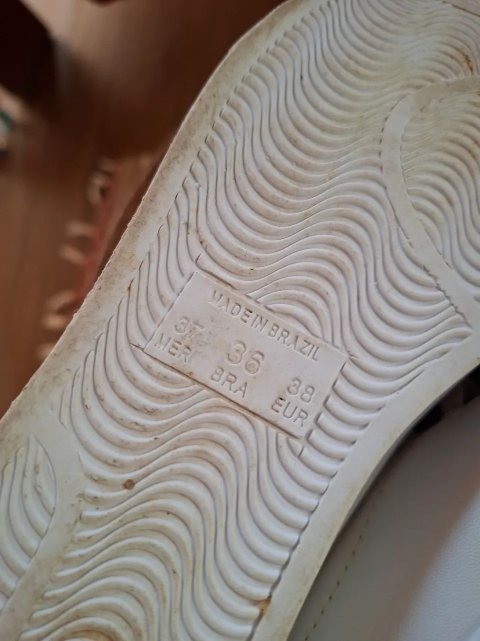 Desapego: Tenis branco casual 36 - Foto 5