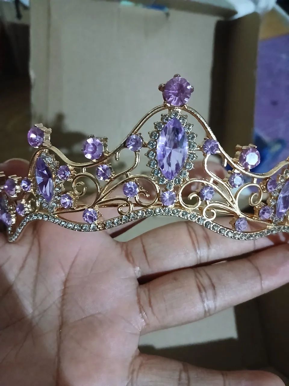 Coroa para debutante  lilas - Foto 4