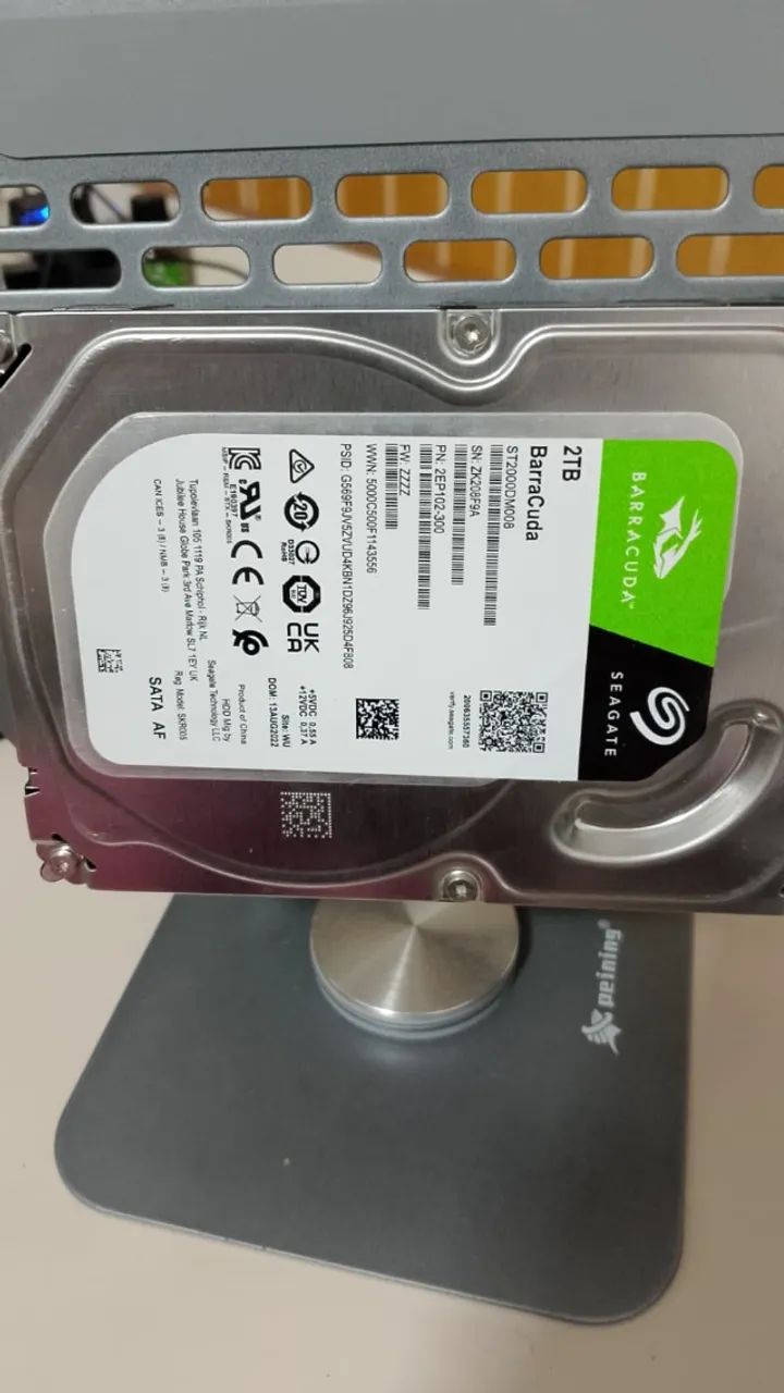 Hd Externo Seagate Barracuda, 2tb, 3.5´, Sata - St2000dm008 - Foto 4