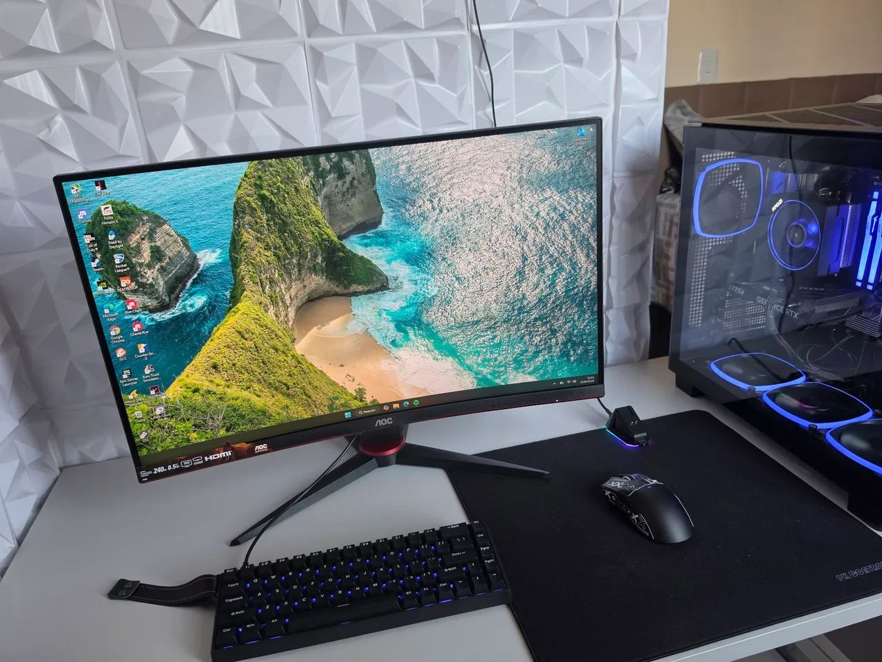 Monitor aoc curvo legend 27 240HZ - Foto 5