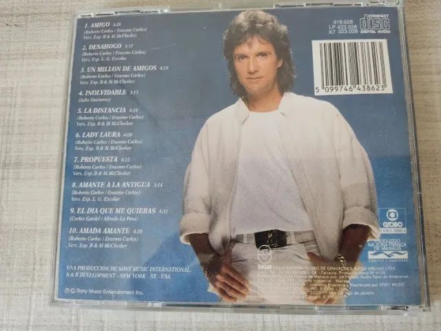 Cd Roberto Carlos - Inolvidables 1993 - Foto 2