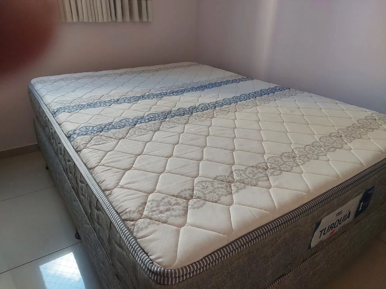 Cama box casal + colchão  - Foto 2