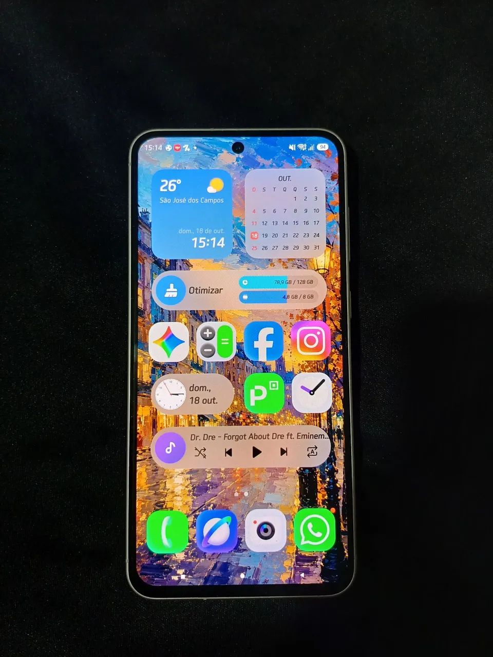 Celular Galaxy A56 5G 128Gb PRA SAIR RAPIDO - Foto 4