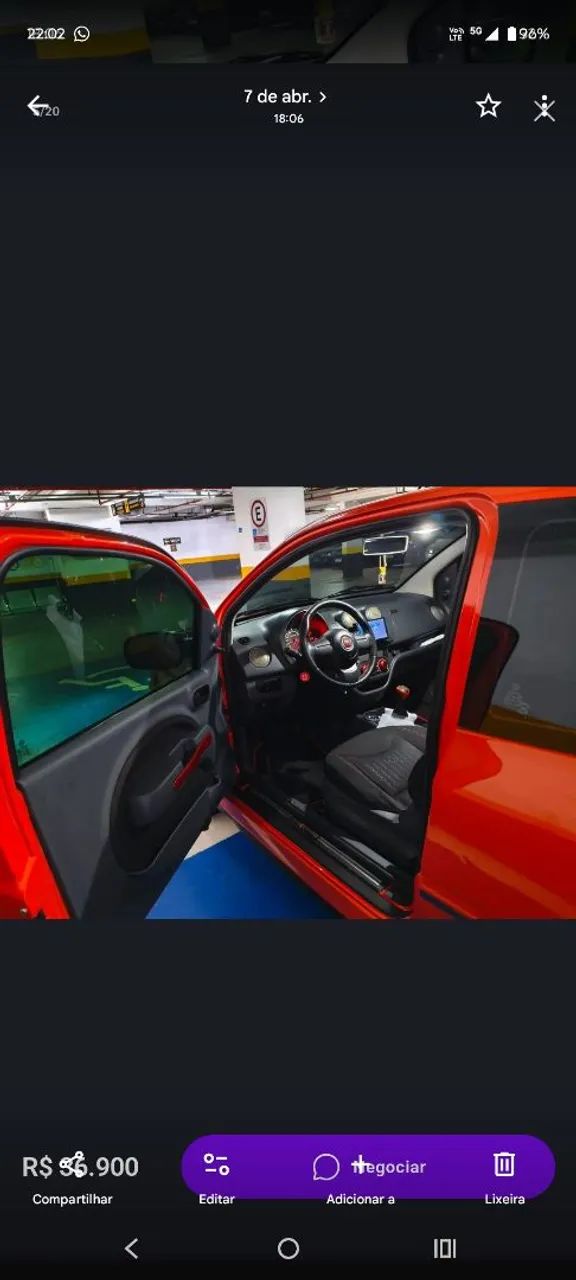 Fiat Uno Sporting 1.4 EVO Fire Flex 8V 2P 2012 - Foto 2