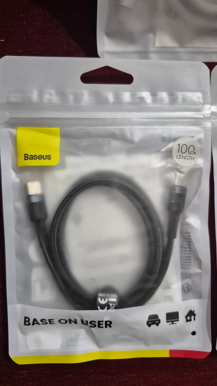 Cabo Baseus USB (TIPO C - Tipo C) 100w - Foto 3