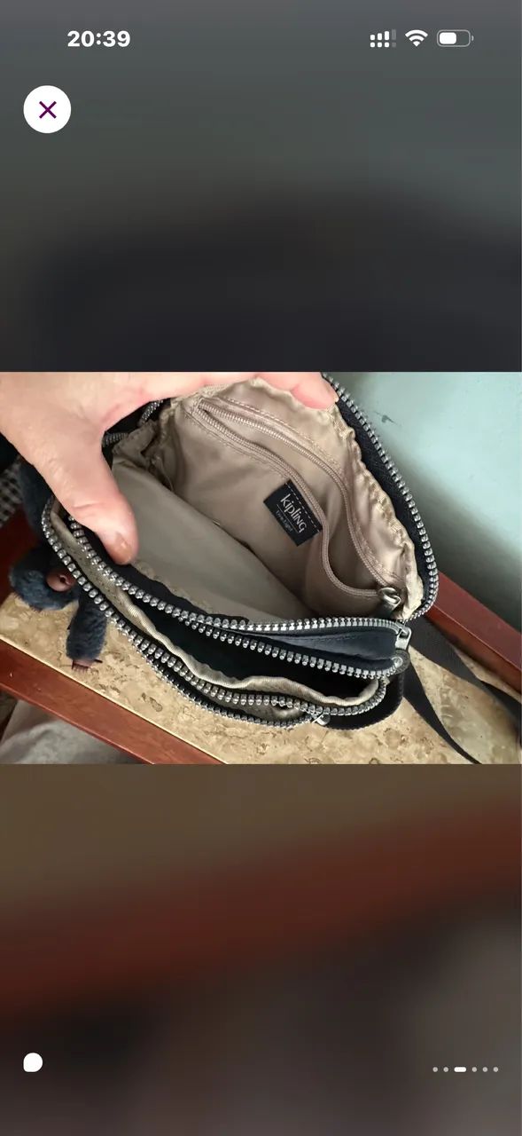 Bolsa de ombro Kipling  - Foto 5