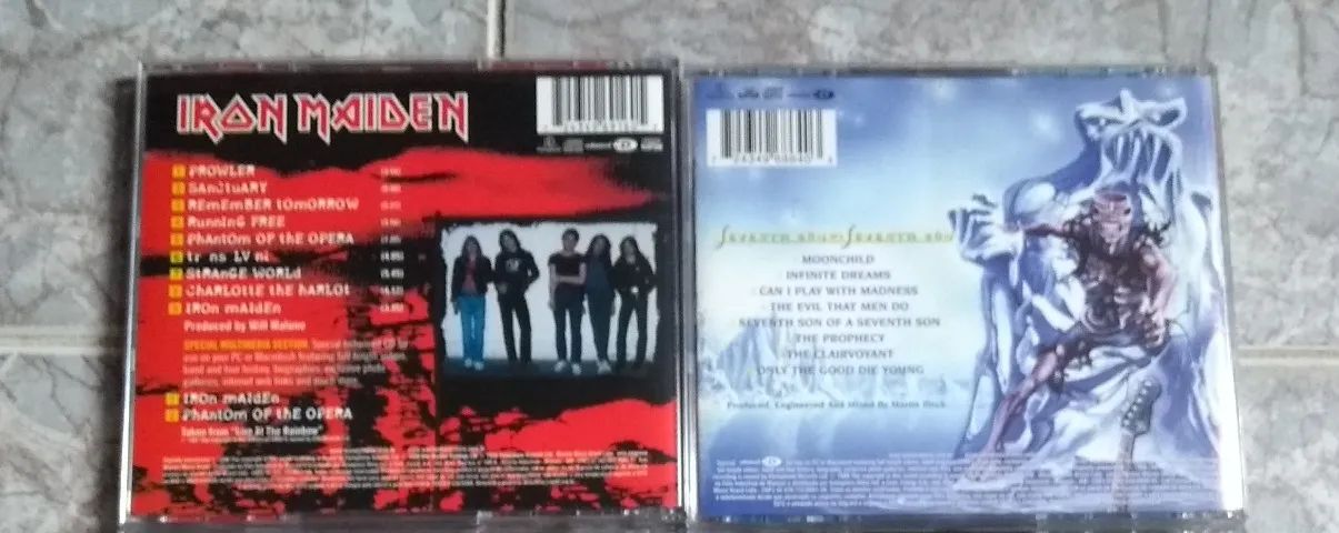 Kit 2 Cds IRON MAIDEN - ORIGINAIS - Foto 3